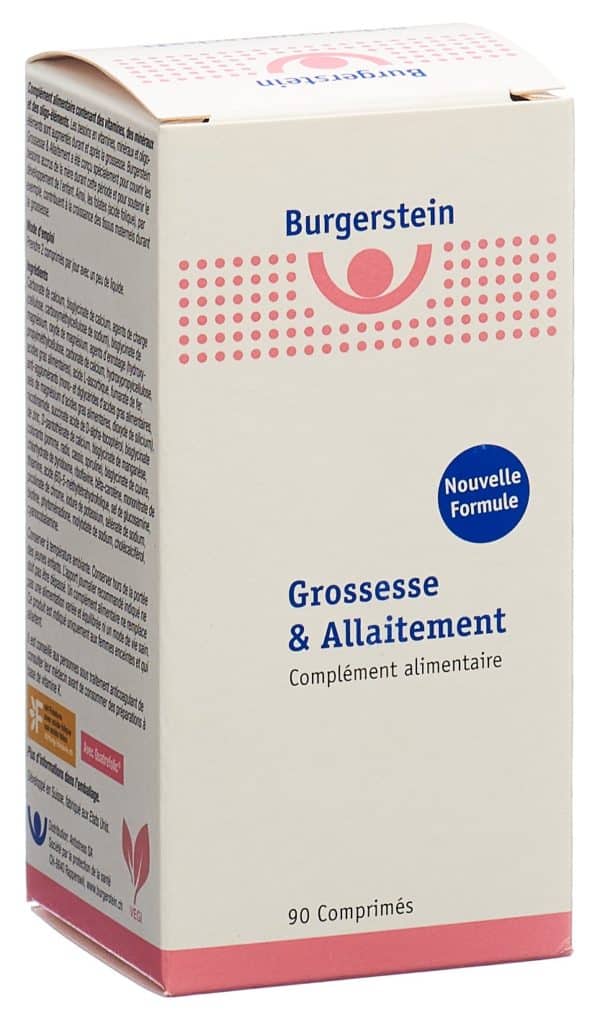 PICBACK3D BURGERSTEIN Schwangerschaft&Stillzeit Tabl 90 Stk