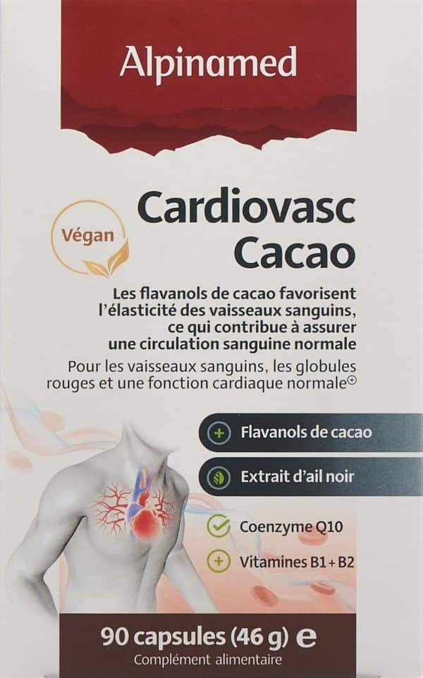 PICBACK ALPINAMED Cardiovasc Cacao Kaps 90 Stk