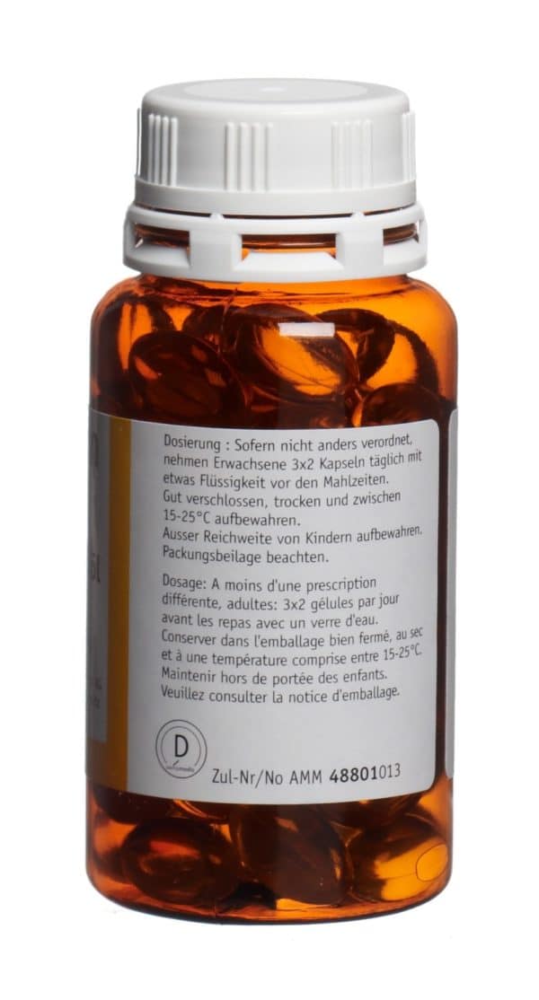 BURGERSTEIN EPO Weichkaps 500 mg 180 Stk