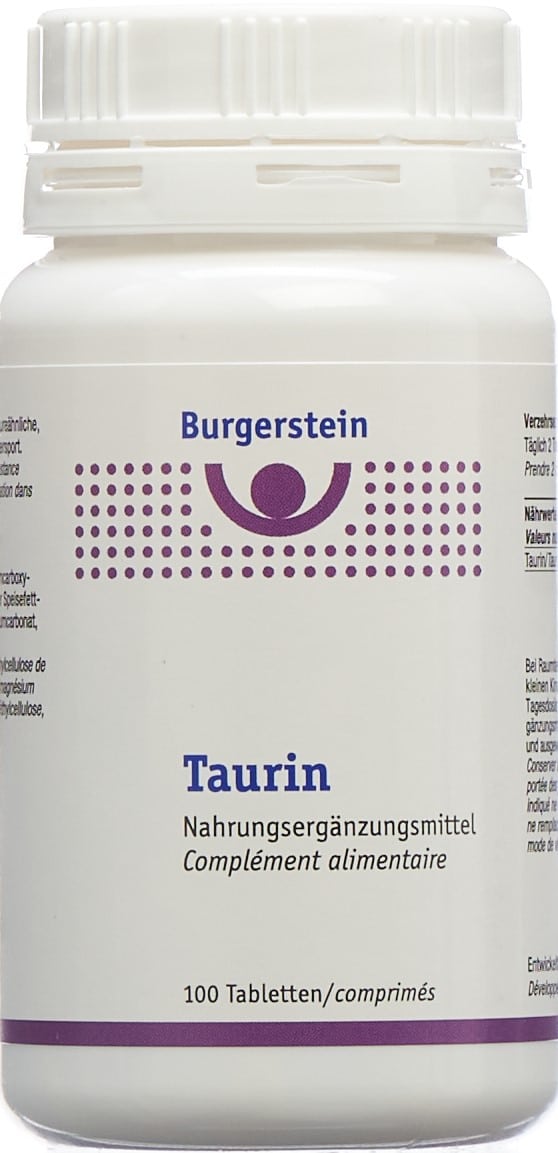 PICFRONT BURGERSTEIN Taurin Tabl 100 Stk