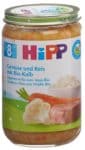 HIPP Gemüse u Reis m Kalbfleisch 8M Bio Glas 220 g
