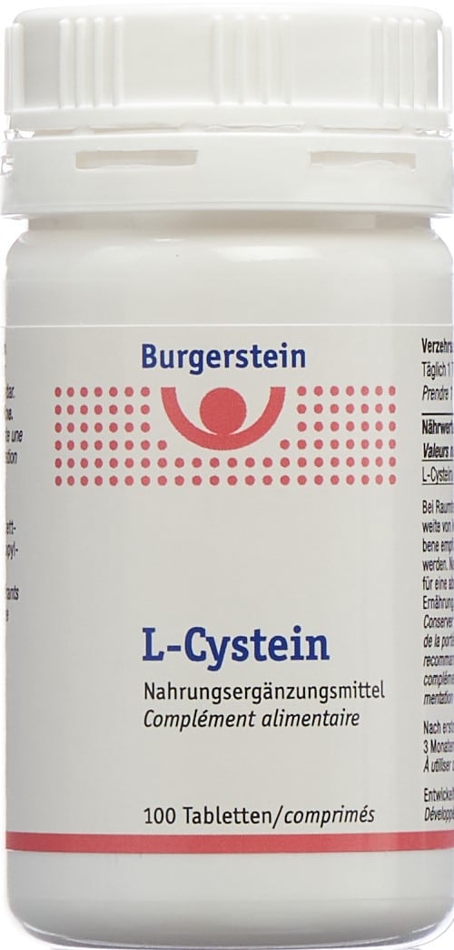 PICFRONT BURGERSTEIN L-Cystein Tabl Ds 100 Stk