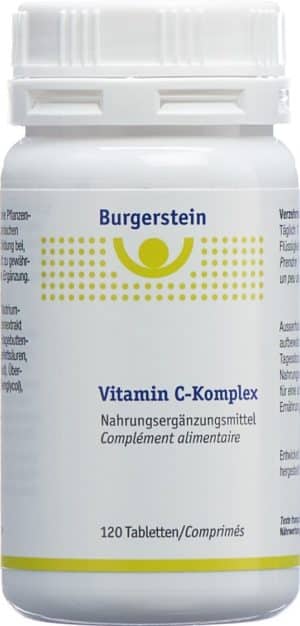 BURGERSTEIN Vitamin C Komplex Tabl 120 Stk