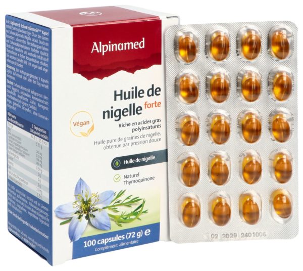 ALPINAMED Schwarzkümmelöl Weichkaps forte 100 Stk