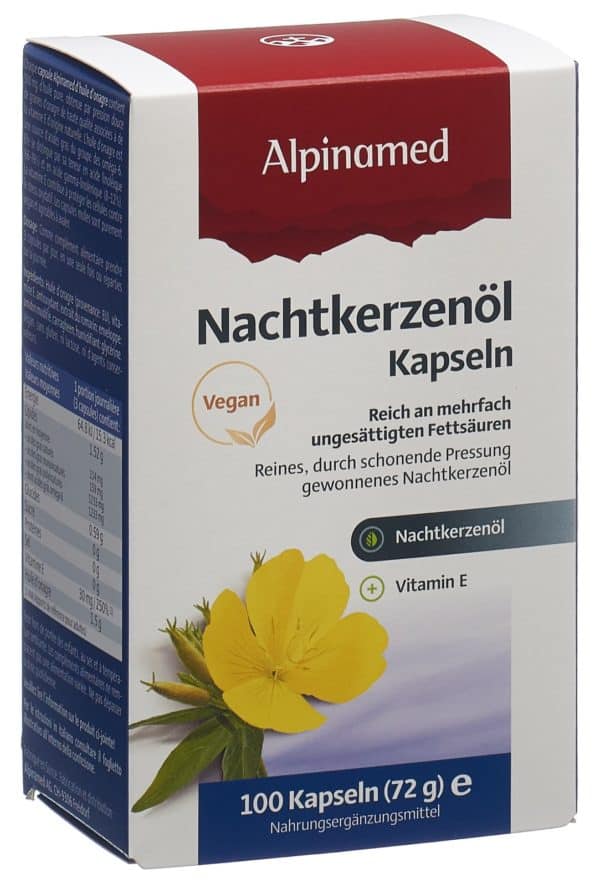 PICFRONT3D ALPINAMED Nachtkerzenöl Kaps 100 Stk