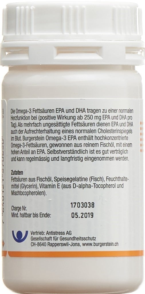 PICBACK BURGERSTEIN Omega 3-EPA Weichkaps Ds 50 Stk