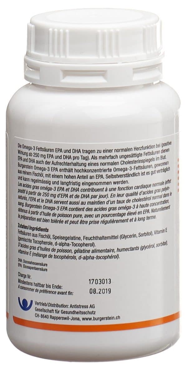 PICBACK3D BURGERSTEIN Omega 3-EPA Weichkaps Ds 100 Stk