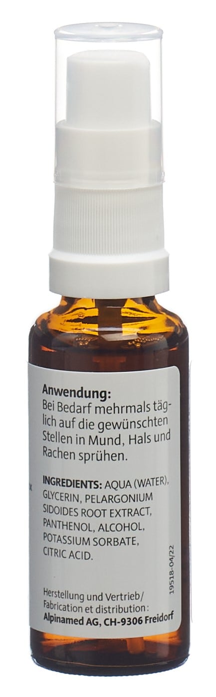ALPINAMED Pelarom Pelargonium Spray 30 ml