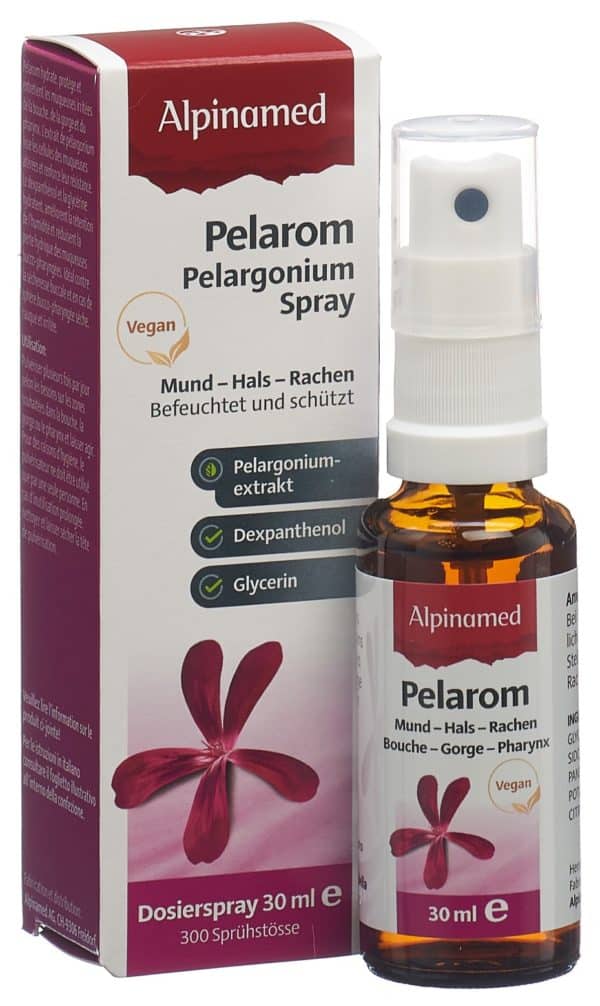 ALPINAMED Pelarom Pelargonium Spray 30 ml
