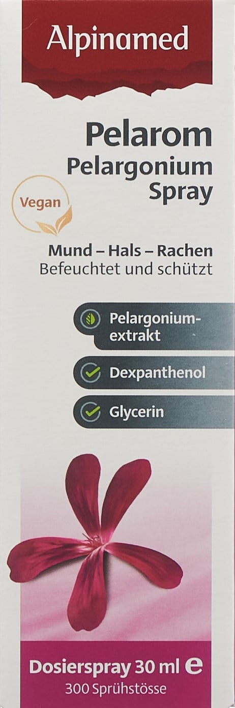 ALPINAMED Pelarom Pelargonium Spray 30 ml
