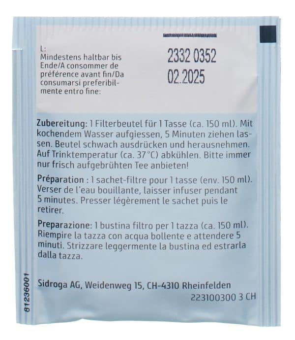 CONTENTBACK SIDROGA Kinder-Gute-Nacht-Tee 20 Btl 1.5 g