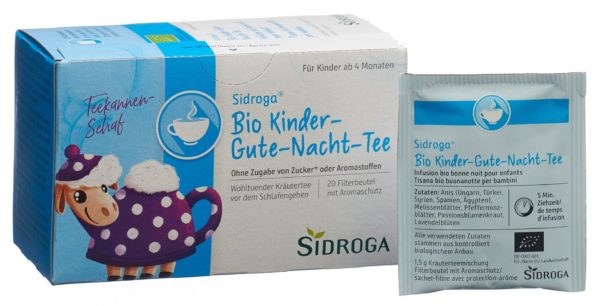 PICFRONT3DPLUS SIDROGA Kinder-Gute-Nacht-Tee 20 Btl 1.5 g