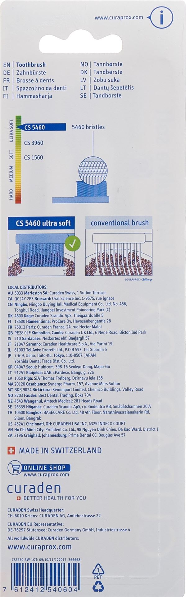 PICBACK CURAPROX CS 5460 ultrasoft Triopack