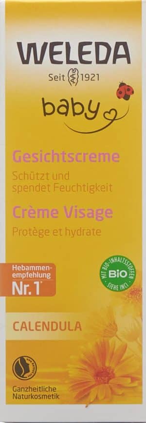 WELEDA BABY Gesichtscreme Calendula Tb 50 ml