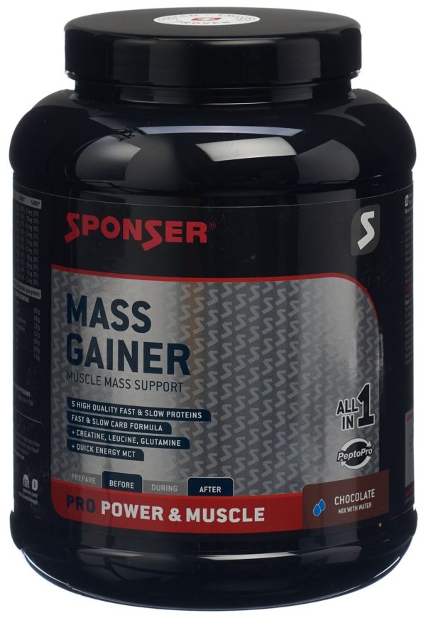 PICFRONT3D SPONSER Mass Gainer Chocolate Ds 1200 g