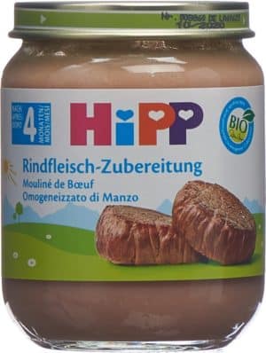 HIPP Rindfleisch Zubereitung 4M 125 g