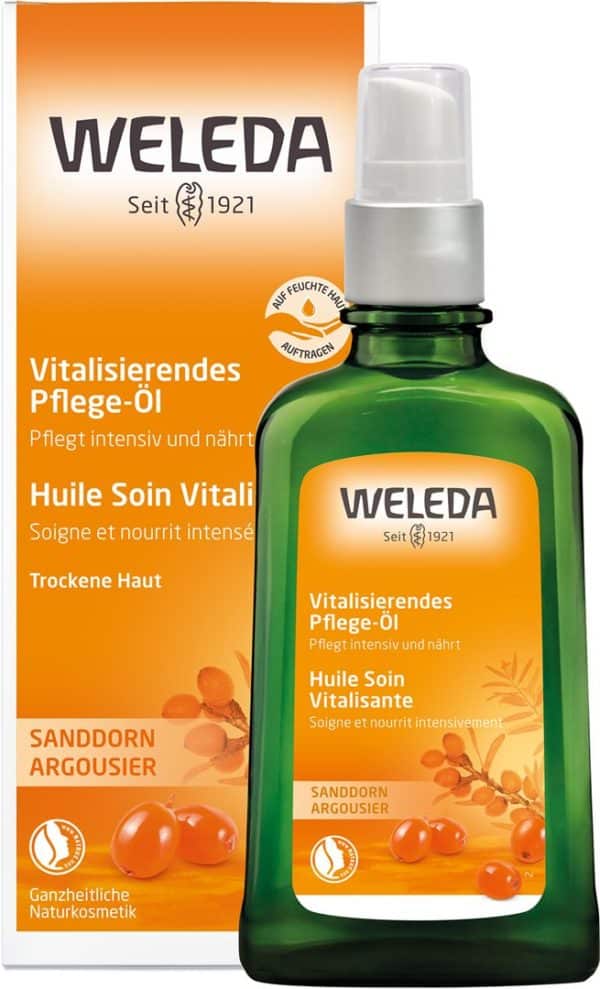 PICFRONT3DPLUS WELEDA Pflege-Öl vitalisierend Sanddorn 100 ml