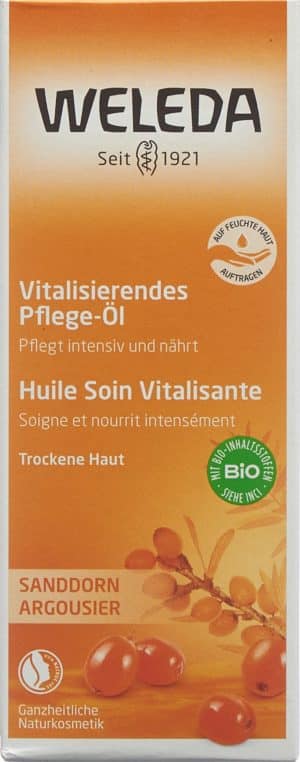 WELEDA Pflege-Öl vitalisierend Sanddorn 100 ml
