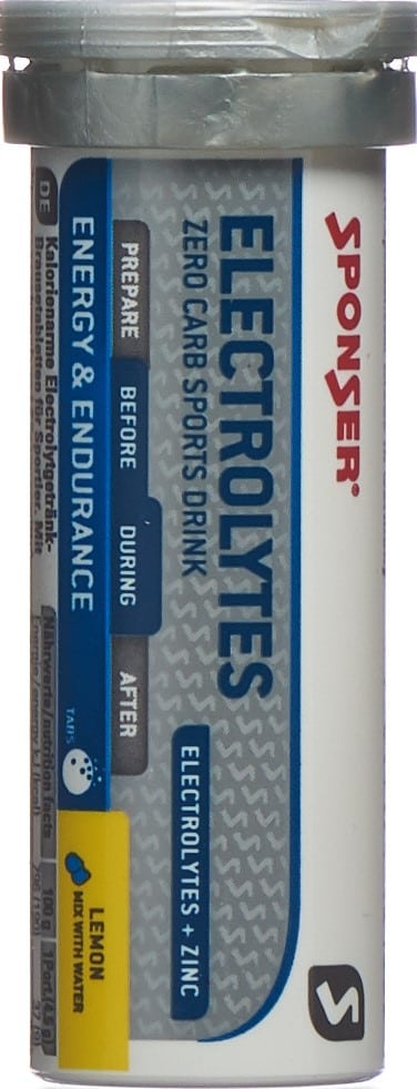 PICFRONT SPONSER Electrolytes Tabs Lemon 10 Stk