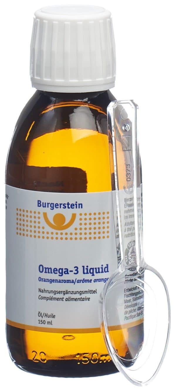 CONTENTFRONT BURGERSTEIN Omega-3 liquid Fl 150 ml