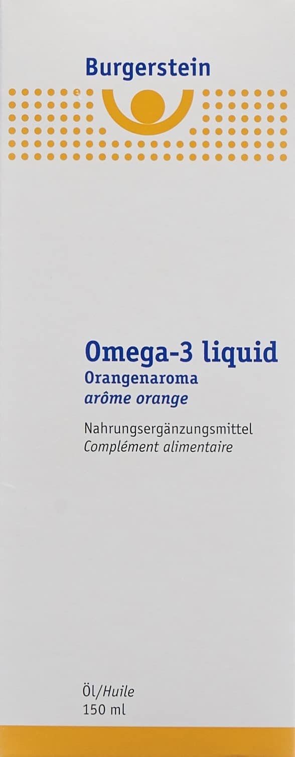 PICFRONT BURGERSTEIN Omega-3 liquid Fl 150 ml