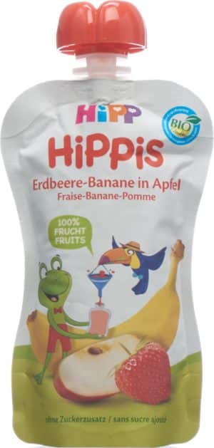HIPP Erdbeere-Banane Apfel Ferdi Frosch 100 g