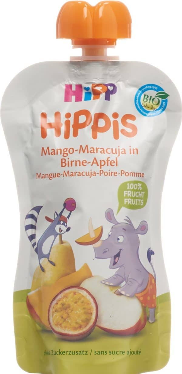 HIPP Mango-Maracuja Birne-Apfel Nick Nashorn 100 g