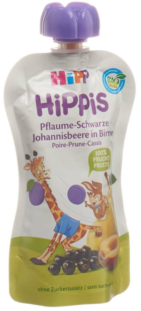 HIPP Pflaume-Johannisbeer Birne Greta Giraff 100 g