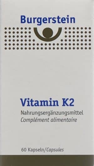 BURGERSTEIN Vitamin K2 Weichkaps 180 mcg 60 Stk