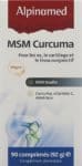 ALPINAMED MSM Curcuma Tabl Ds 90 Stk