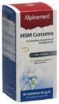 ALPINAMED MSM Curcuma Tabl Ds 90 Stk