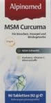 ALPINAMED MSM Curcuma Tabl Ds 90 Stk