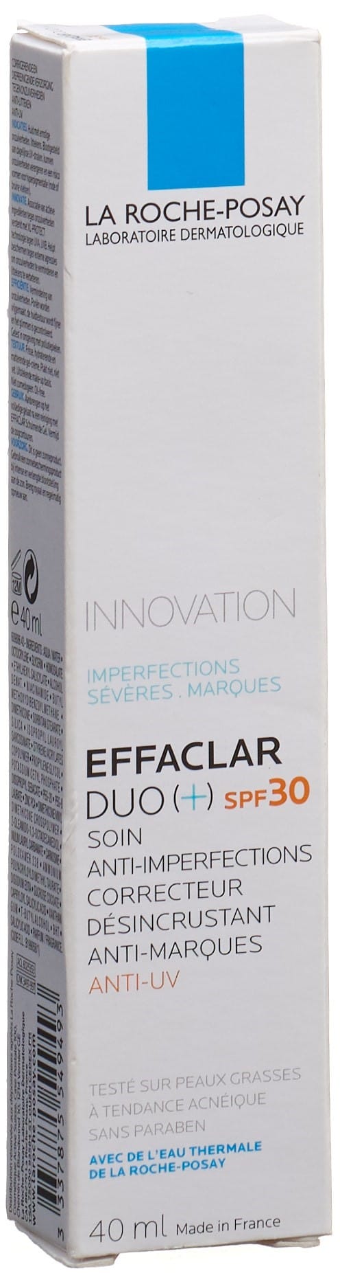PICFRONT3D ROCHE POSAY Effaclar Duo(+) LSF30 Tb 40 ml