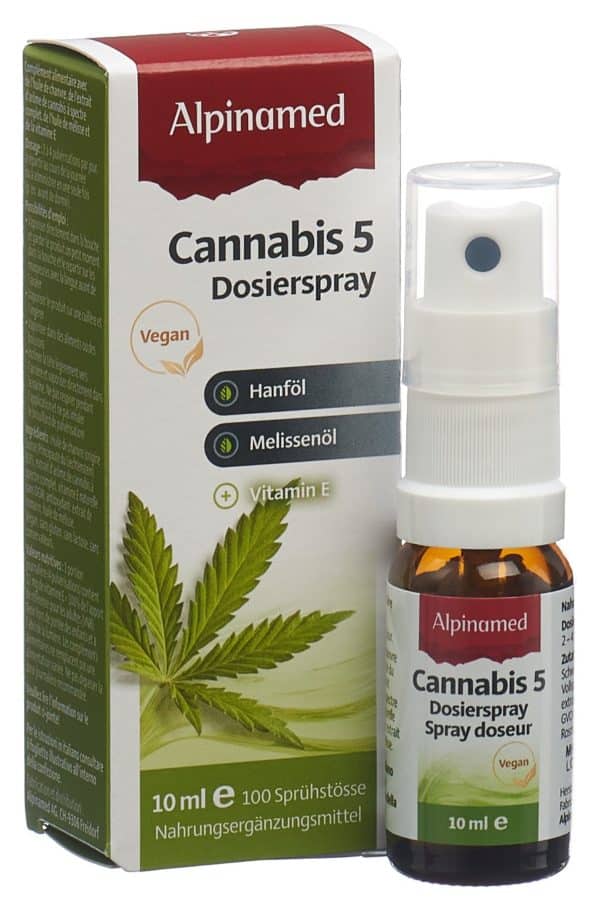 PICFRONT3DPLUS ALPINAMED Cannabis 5 Dosierspr 10 ml