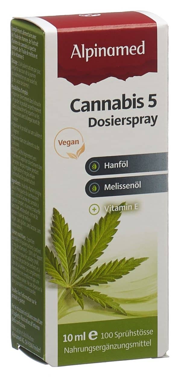 PICFRONT3D ALPINAMED Cannabis 5 Dosierspr 10 ml