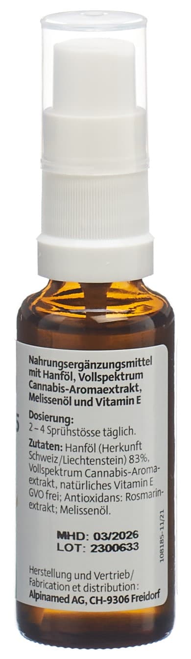 ALPINAMED Cannabis 5 Dosierspr 30 ml
