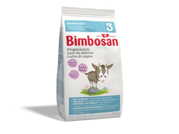 PICFRONT3D BIMBOSAN Ziegenmilch 3 Kinder refill 400 g