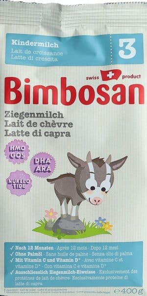 PICFRONT BIMBOSAN Ziegenmilch 3 Kinder refill 400 g