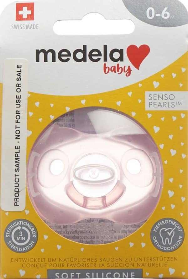 MEDELA Baby Nuggi Soft Silicone 0-6 Rosa