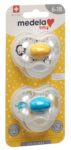 MEDELA Baby Nuggi Original 6-18 Gelb Blau 2 Stk