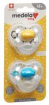 MEDELA Baby Nuggi Original 18+ Gelb Blau 2 Stk