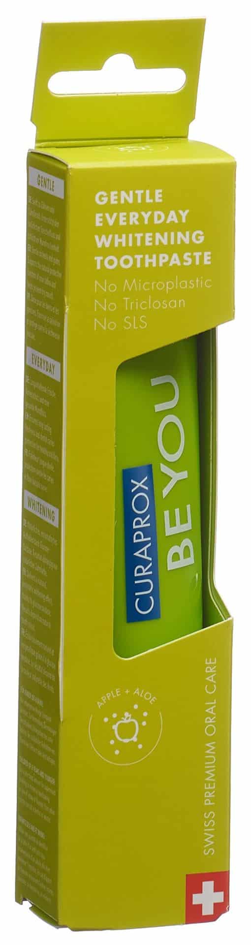 CURAPROX Be you Apfel+Aloe grün Karton 60 ml