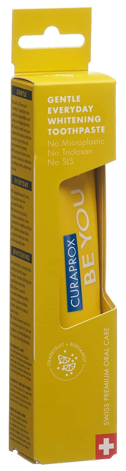 CURAPROX Be you Grapefruit+Berga gelb Karton 60 ml