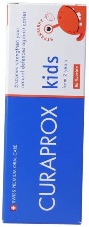 CURAPROX kids Kinderzahnp Erdbeere o Fluorid 60 ml