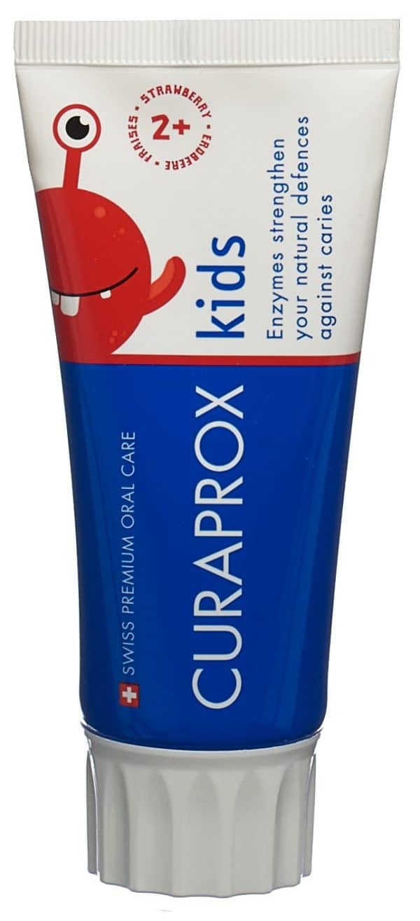 CONTENTFRONT CURAPROX kids Kinderzahnp Erdbeere 950ppm F 60 ml