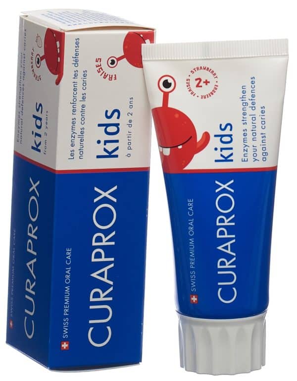 PICBACK3DPLUS CURAPROX kids Kinderzahnp Erdbeere 950ppm F 60 ml
