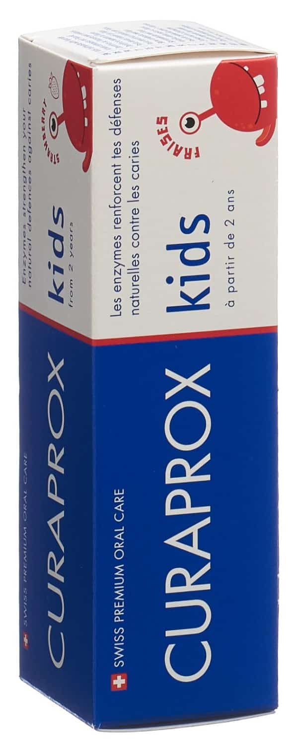 PICBACK3D CURAPROX kids Kinderzahnp Erdbeere 950ppm F 60 ml