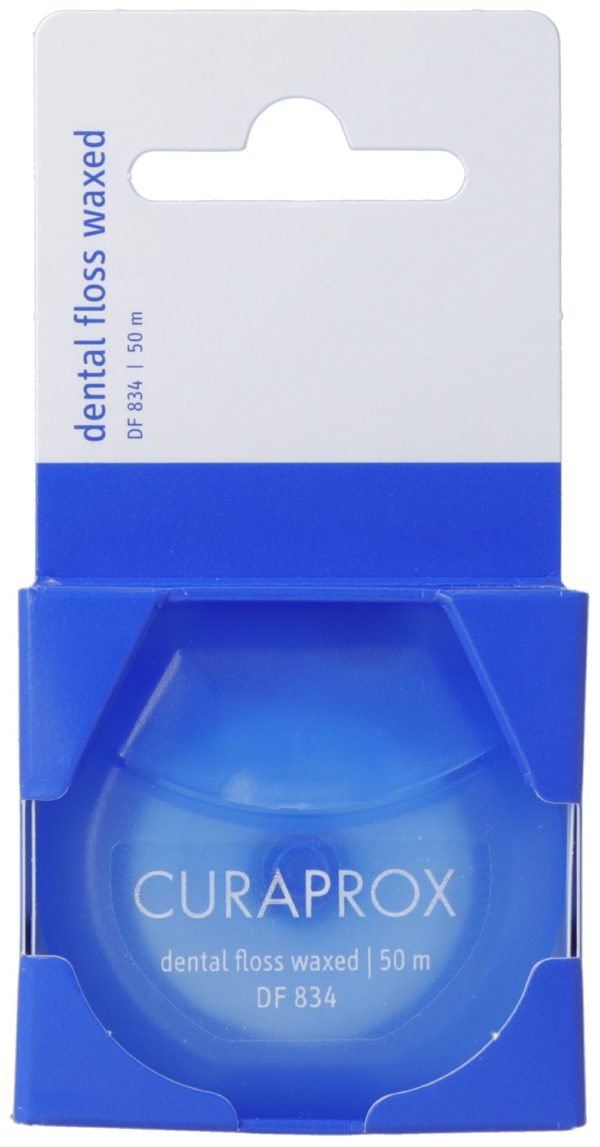 CURAPROX DF 834 Zahnseide 50m gewachst mint
