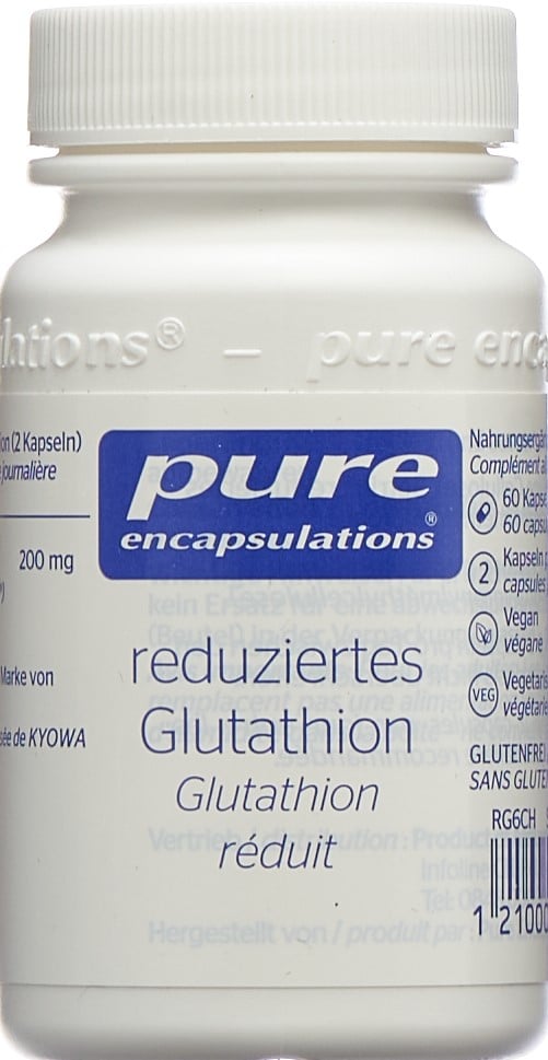 PICFRONT PURE reduziertes Glutathion Kaps Ds 60 Stk