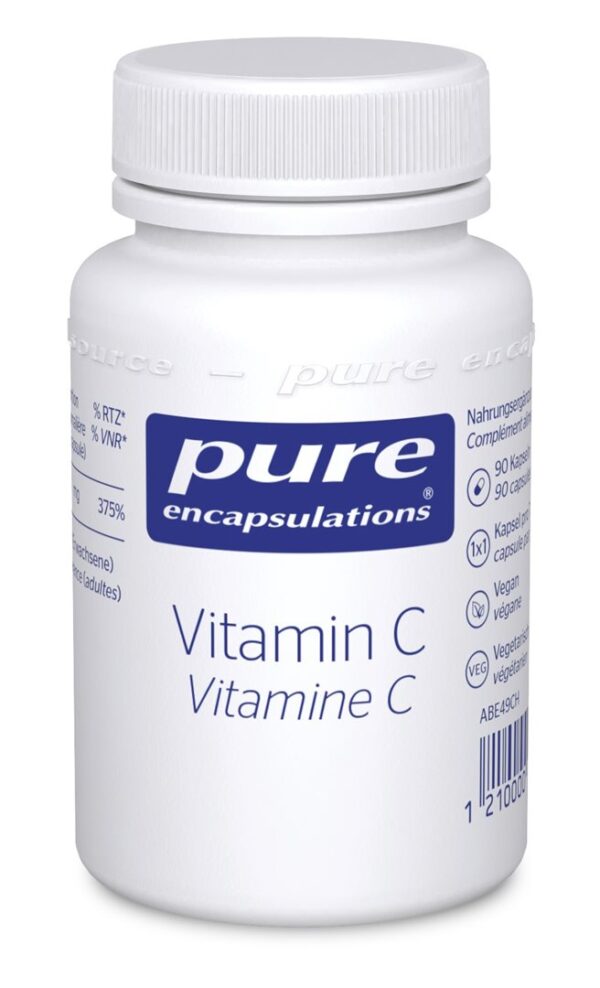 PURE Vitamin C Kaps Ds 90 Stk